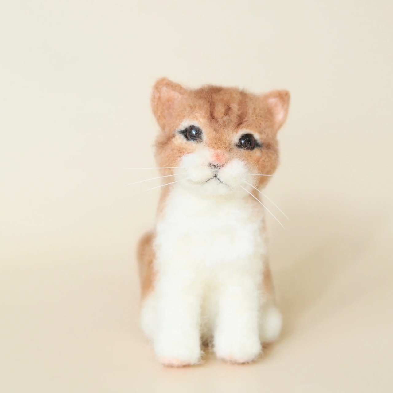 いつでもいっしょ♪ ちいさな猫  猫のぬいぐるみ　茶トラ