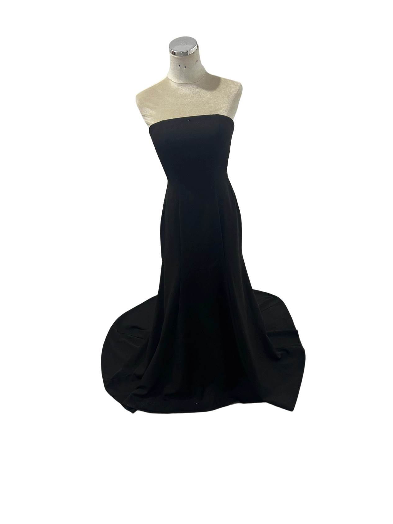 パーティードレス ビスチェドレス くるみボタン ブラック マーメイドライン 前撮り 二次会