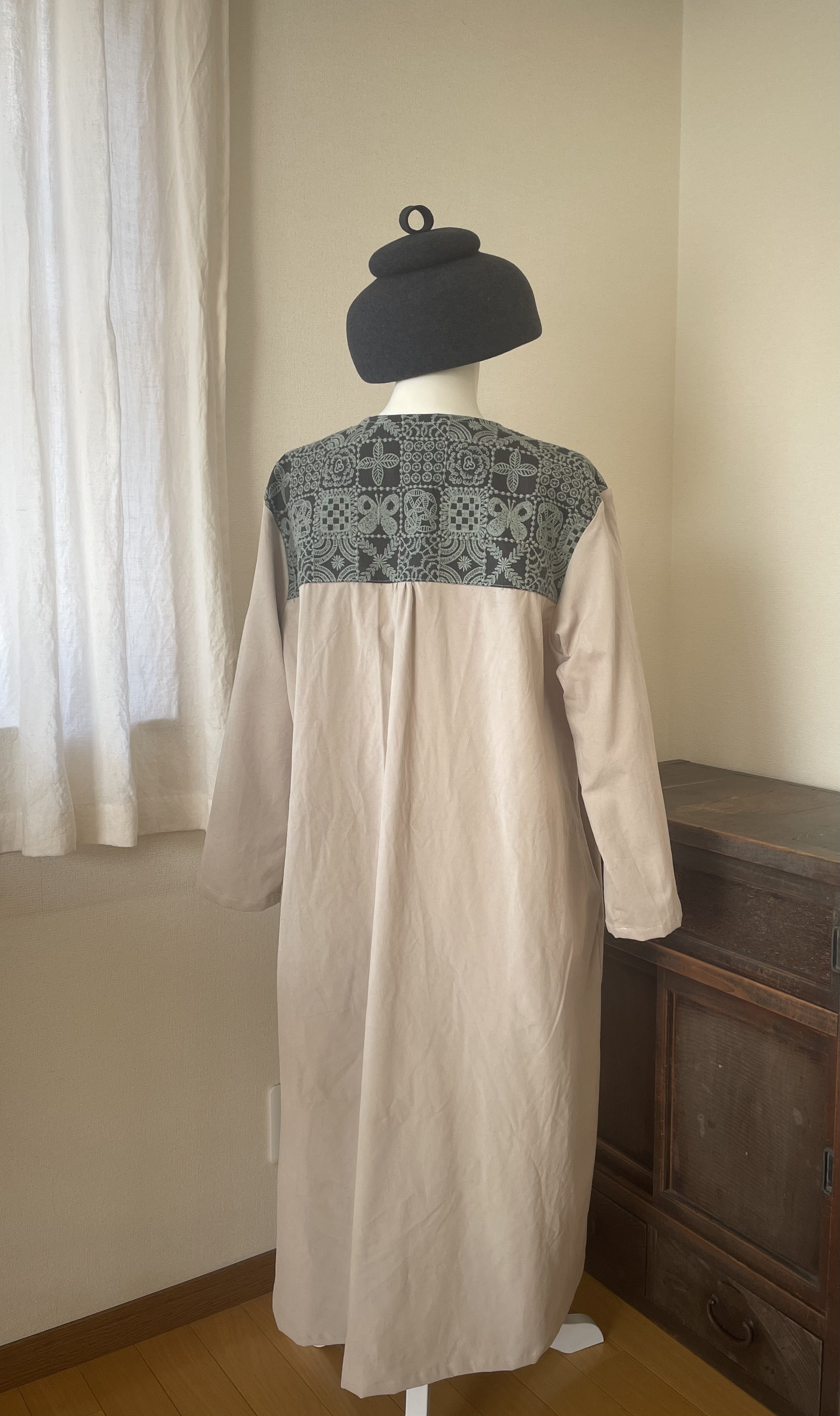 【数量限定】季節をつなぐ羽織― あたたかさを重ねる、コーデュロイ・ソイラテ―