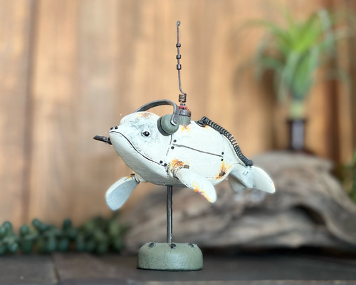 メカ・ベルーガ 立体・オブジェ jucon 通販 20384789｜Creema(クリーマ)