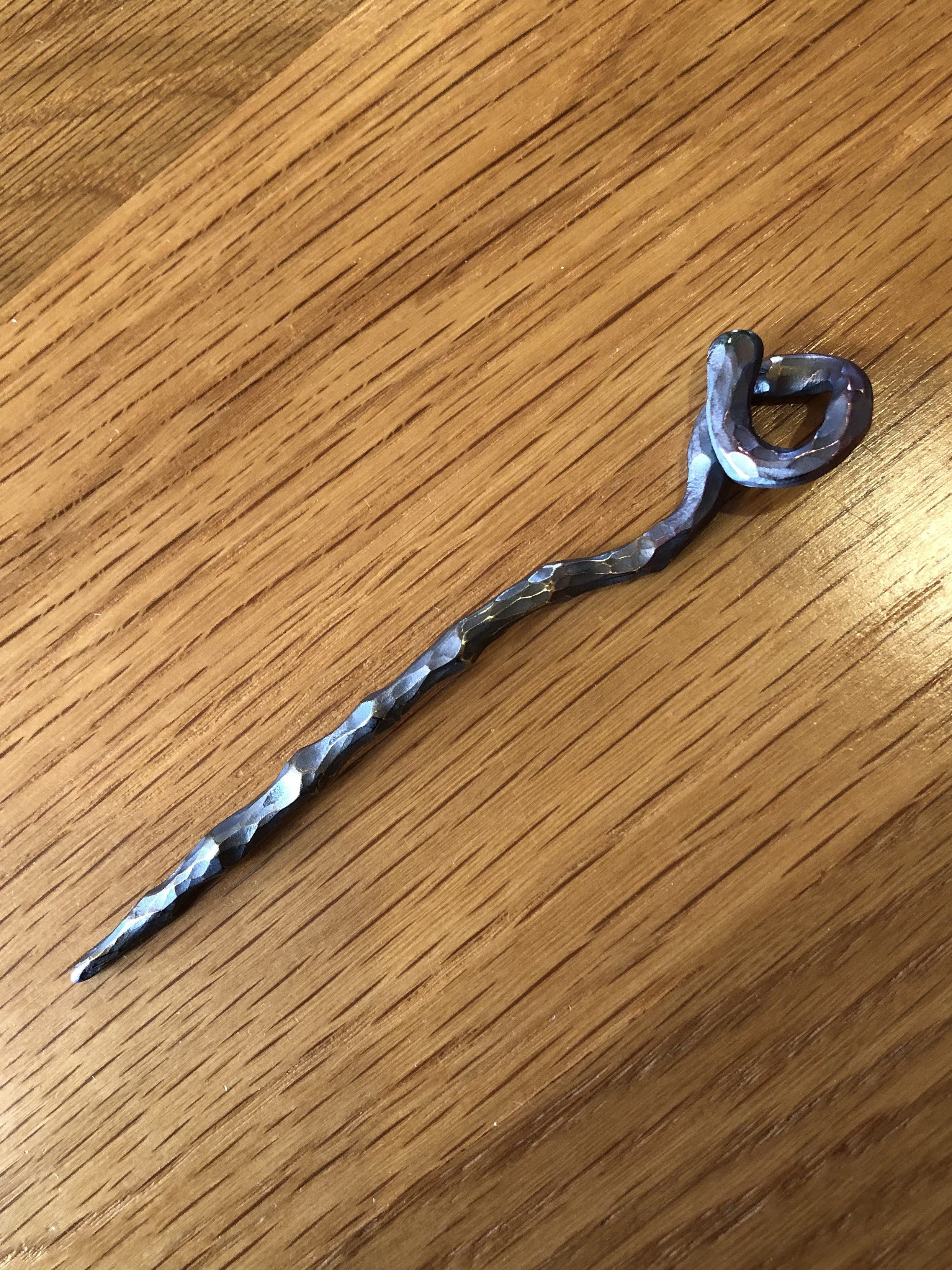titanium hair sticks “magic wand” rainbow 純チタン製魔法の杖の簪 かんざし 11,248円