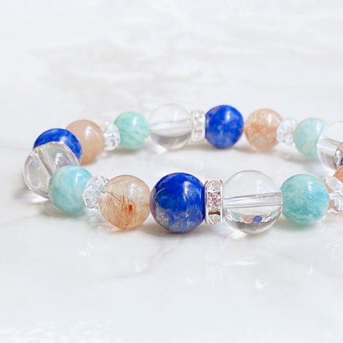 ⭐ラスト一点⭐ 新しい才能に気づく 天然石ブレスレット｜ラピスラズリ