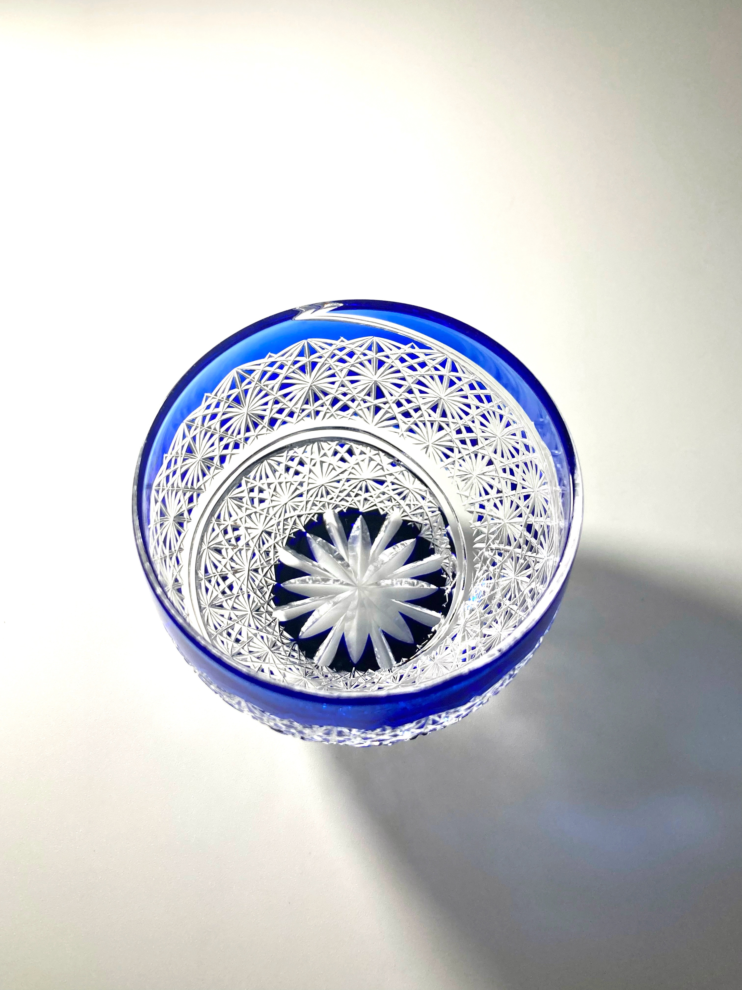 切子 の ぐい呑み 【meguri】