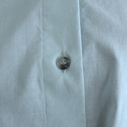 雙面立領襯衫（霧綠色） 第5張的照片