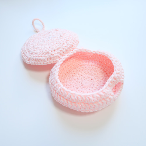 ハンドメイド たまごっちパラダイス用 毛糸カバー 保護ケース フタ付き