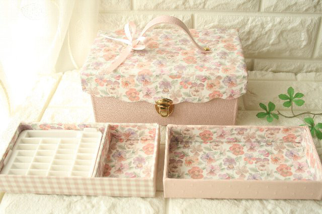 通帳・キャッシュトレーが入るマネートランク　リバティ　シンクオブミー