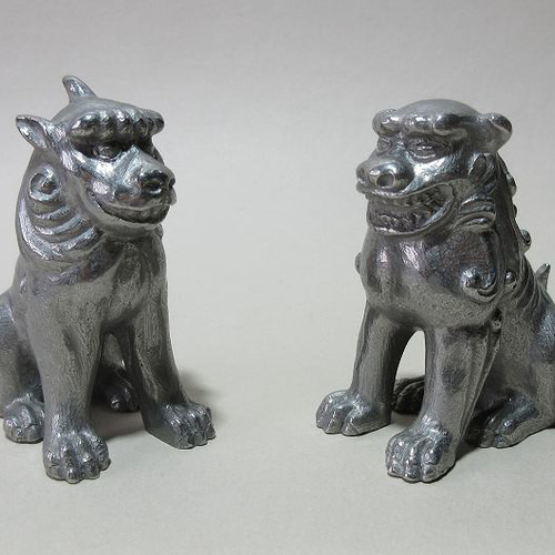 狛犬（大2・阿吽） 立体・オブジェ ムラナカヤスヒコ 通販 20386237