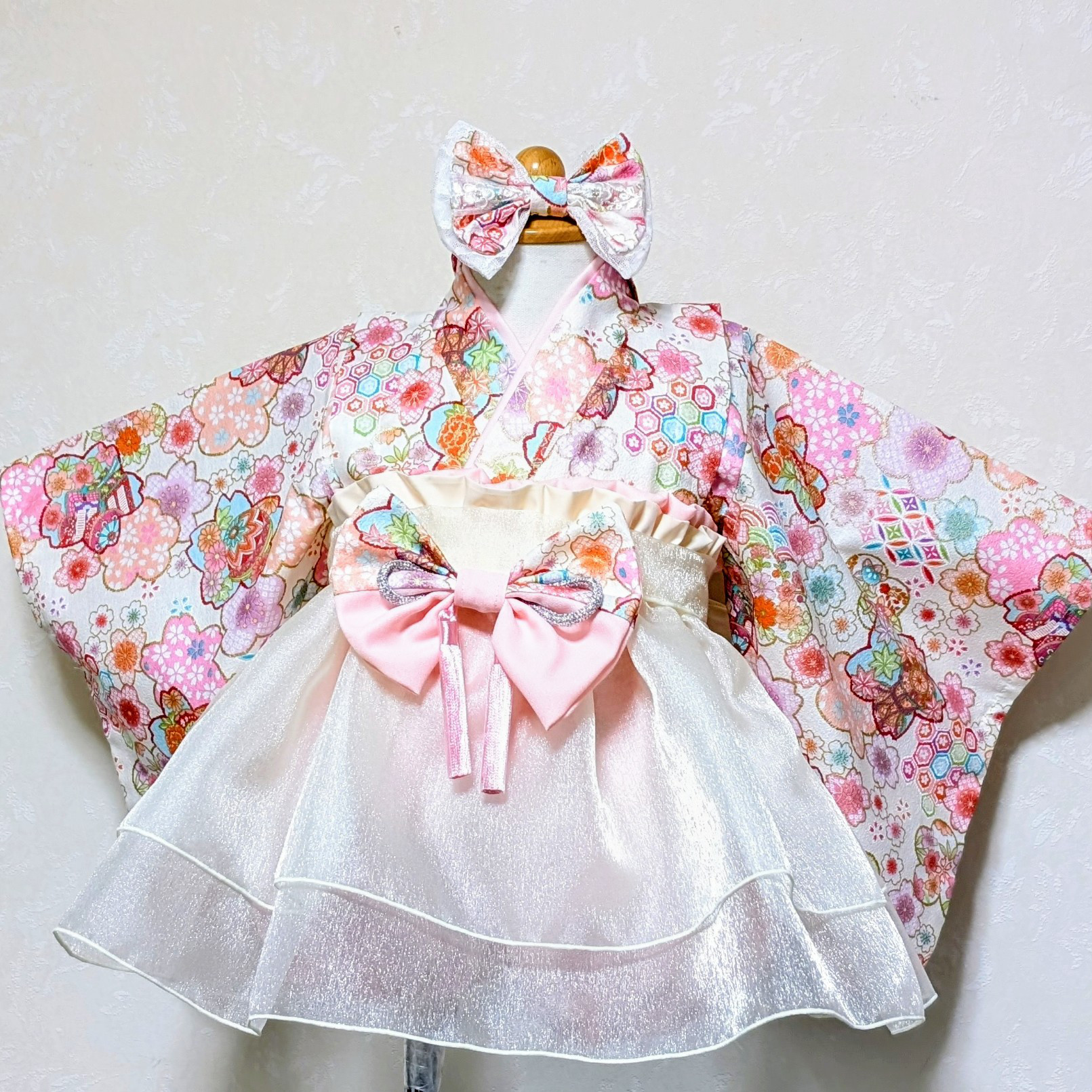 ベビー袴2way60〜80サイズ