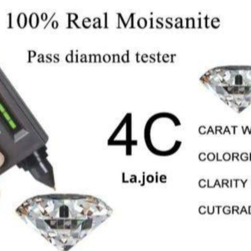 モアサナイト 人工ダイヤモンド ハート Bonheur ピアス 2ct✖️2