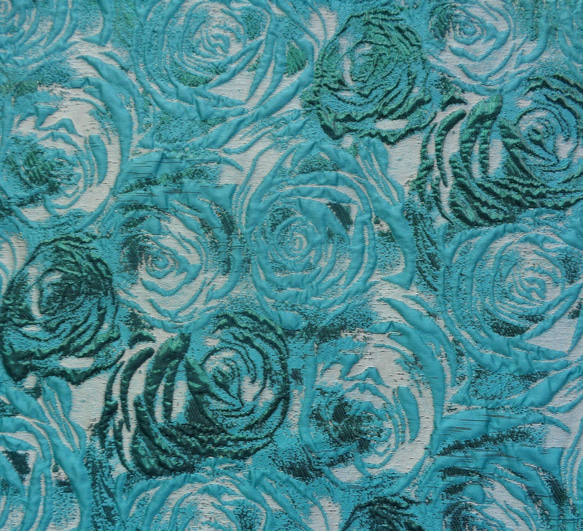 Atelierboz ローランドジャケット 青薔薇 ジャガード生地 Atelier BOZ