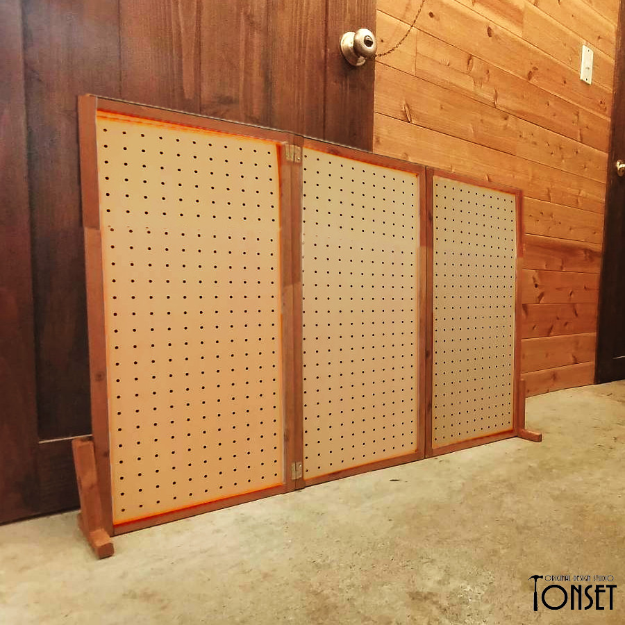 【新】3つ折れタイプのコンビパネルスタンド まっすぐver.