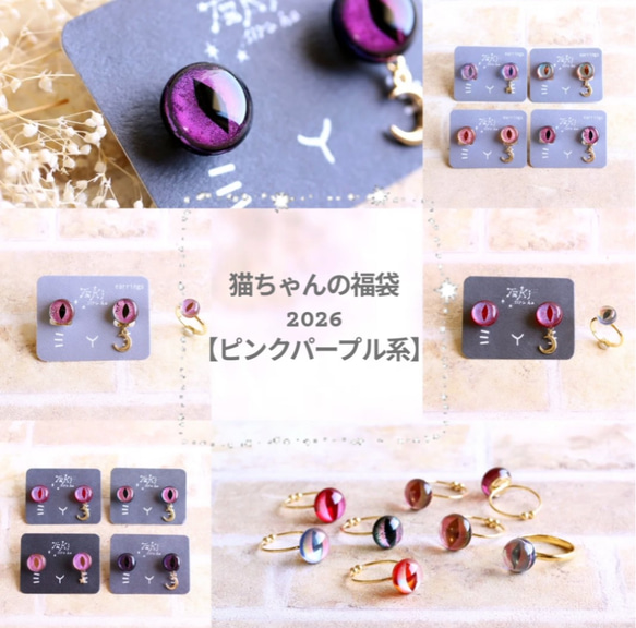 猫ちゃんの福袋【ピンクパープル系】2026 指輪・リング トキシル・ハ