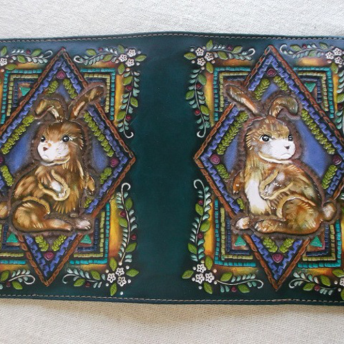 レザー文庫本カバー 刻印＆拭き染め A6 ブックカバー 8Peaks 通販