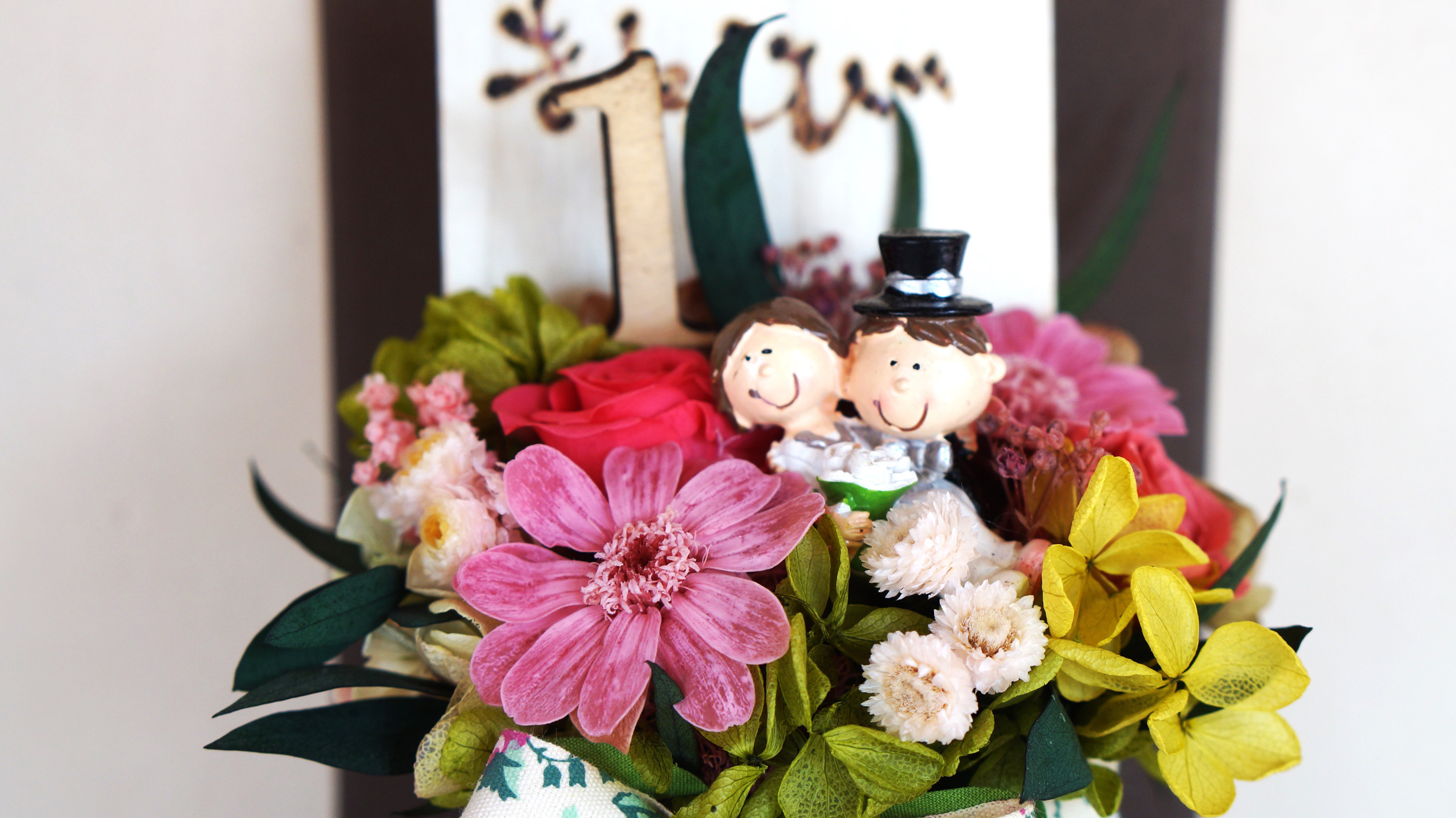 可愛いプリザーブドフラワー・記念日・ギフト