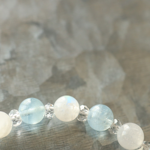 ☆スーパープレミアムブレス☆ロイヤルレインボームーンストーン：7