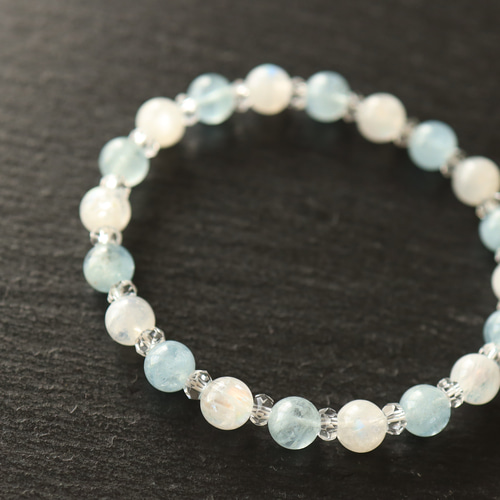 ☆スーパープレミアムブレス☆ロイヤルレインボームーンストーン：7