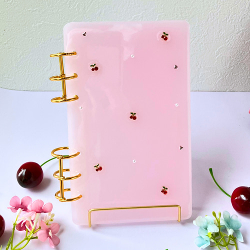 選べる2種】A6 レジン 貯金バインダー 家計管理｜積立貯金・saving