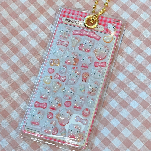 ⭐︎ミニチュアボンボンドロップシールキーホルダー①⭐︎ シール