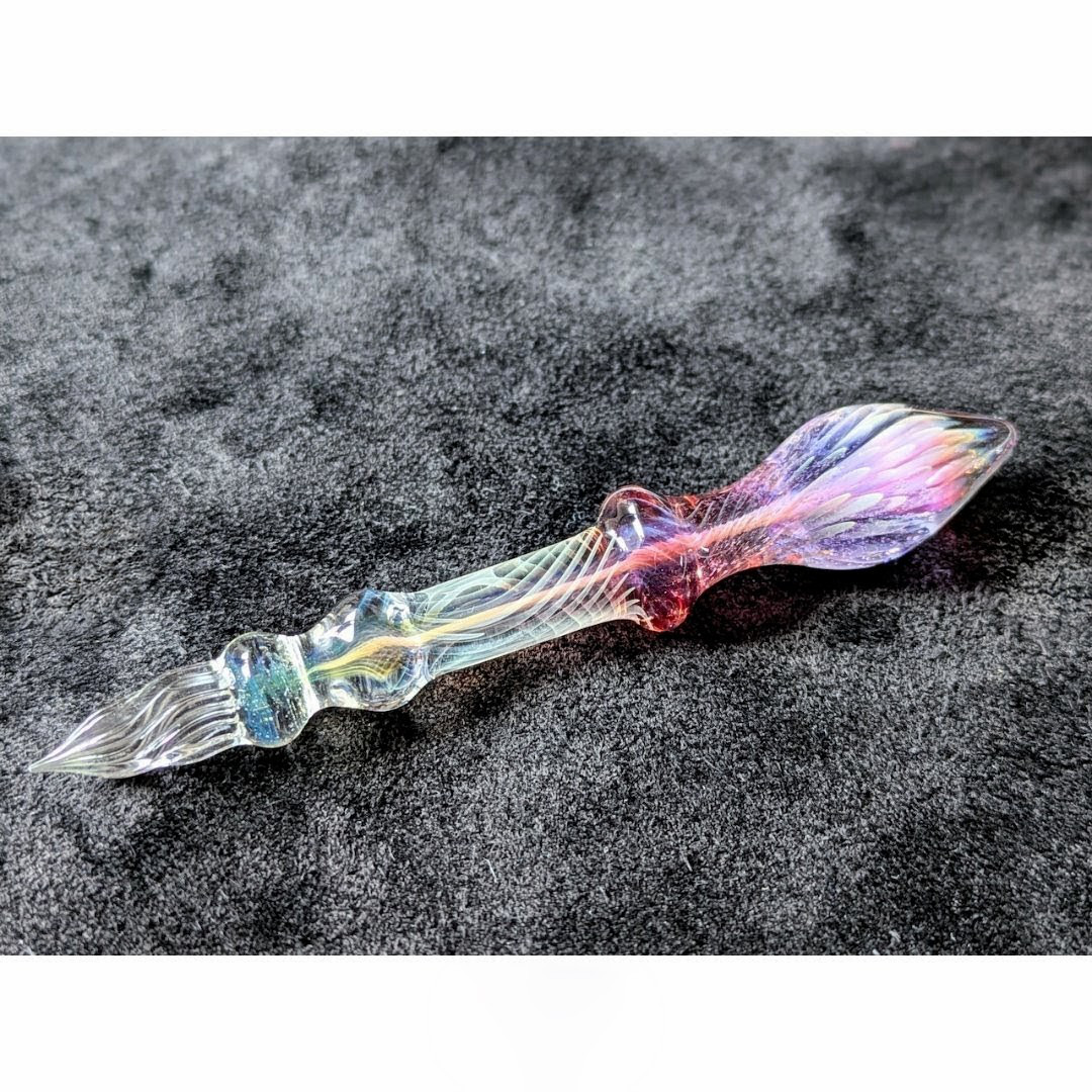 ガラスペン　broomtail Purple