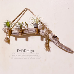 Drift Design～ 流木アートフレームのお洒落な大型スタンドミラー 姿見