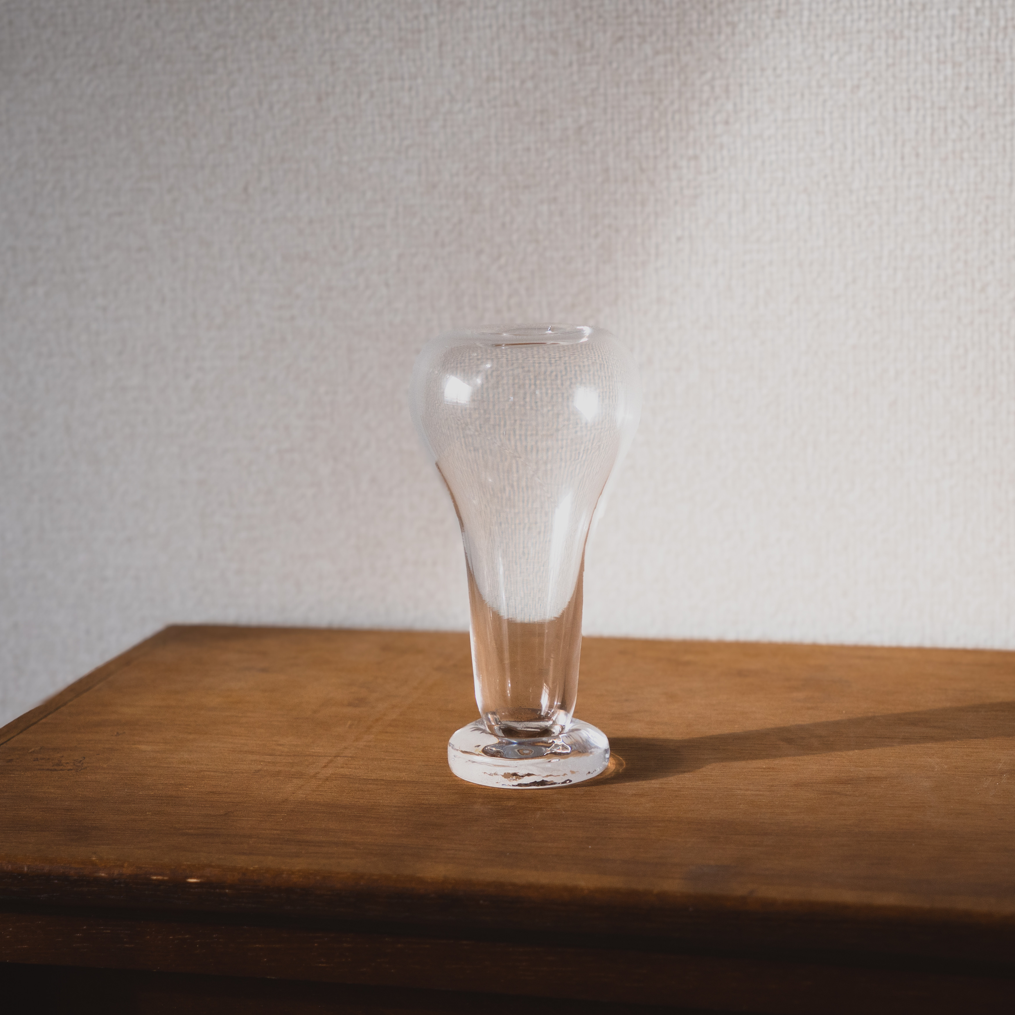 吹きガラスの花器 flowervase 一輪挿し