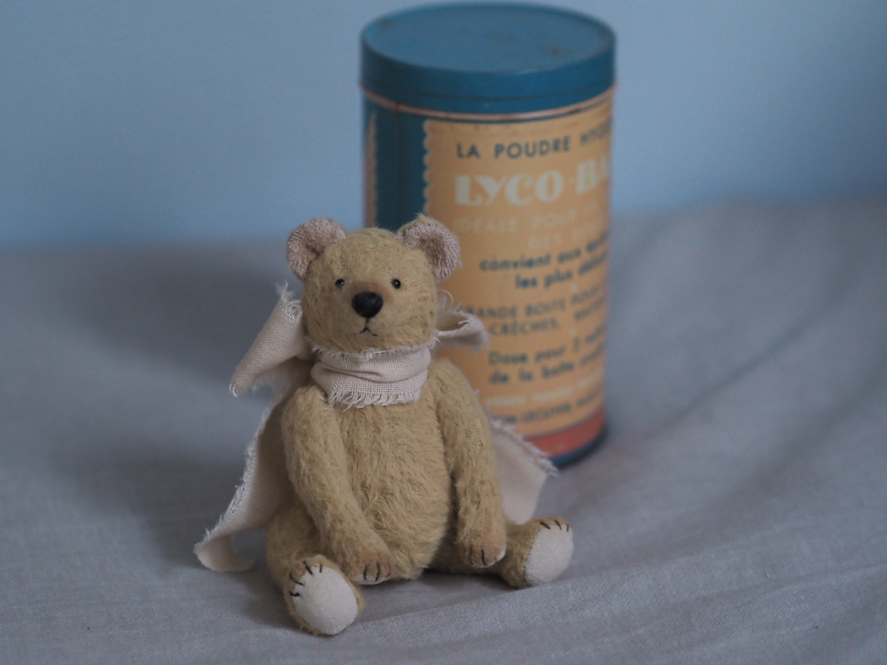 ciel étoilé  オリジナル　ビスコース　テディベア　イエロー