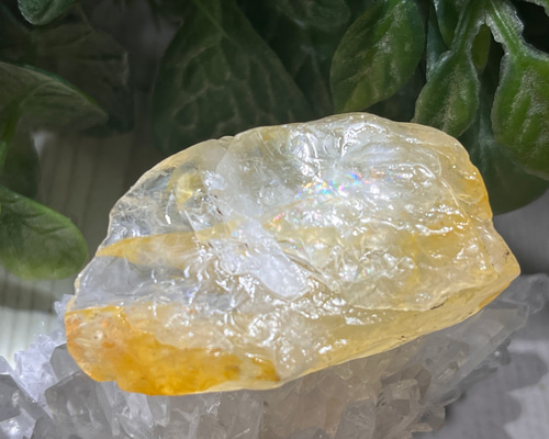 勝利と希望の石✨ レインボー ヘマチッタ シトリンクォーツ 黄水晶