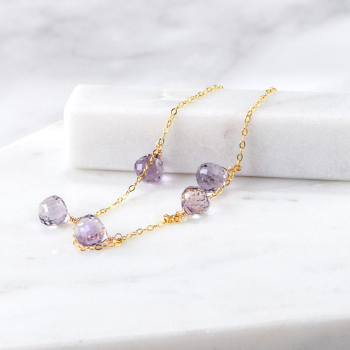 ころん、きゅん。 ― ピンクアメジスト オニオンカット ステーション