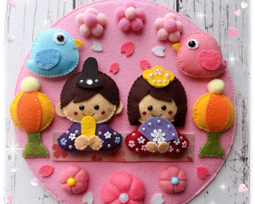 専用 お雛様 節分 リース リース Tama 通販 20391807｜Creema(クリーマ)