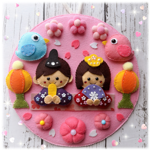 専用 お雛様 節分 リース リース Tama 通販 20391807｜Creema(クリーマ)