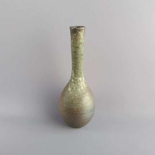 花入れ 焼締め 薪窯 【商品番号：00863】 一輪挿し・花瓶・花器 や