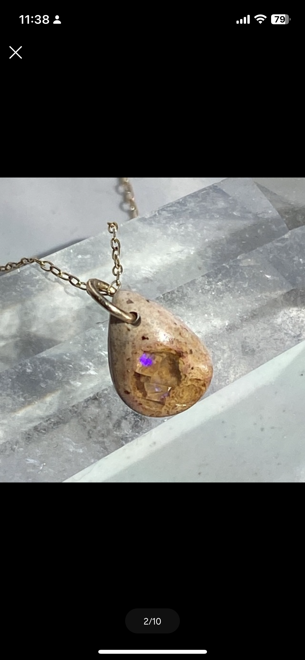 カンテラオパール ペンダントトップ