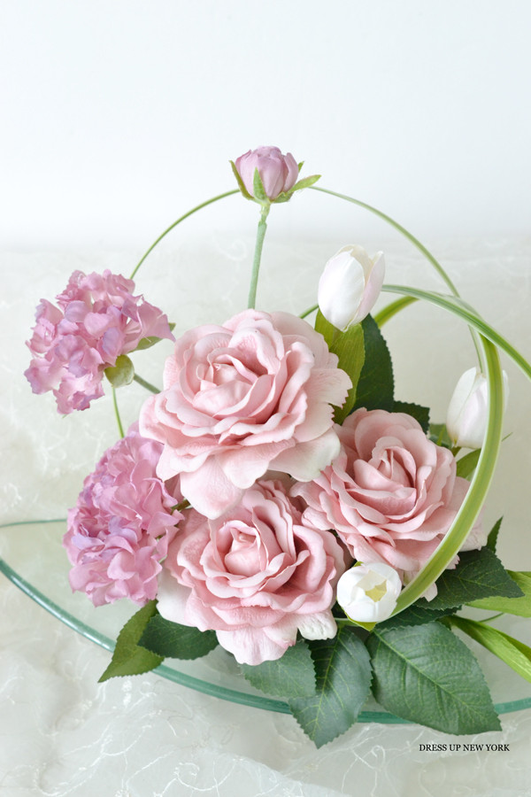 桜と胡蝶蘭のアレンジ