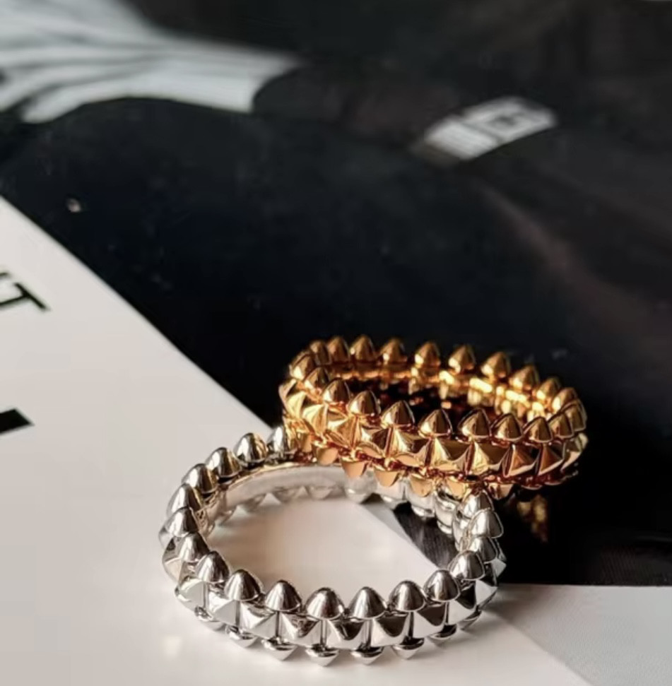 高品質 トゲトゲ クラッシュ スパイク リング