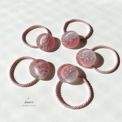 煌めく春のカラーバリエーション 〜 桜 pink ～／ 大人 レジン