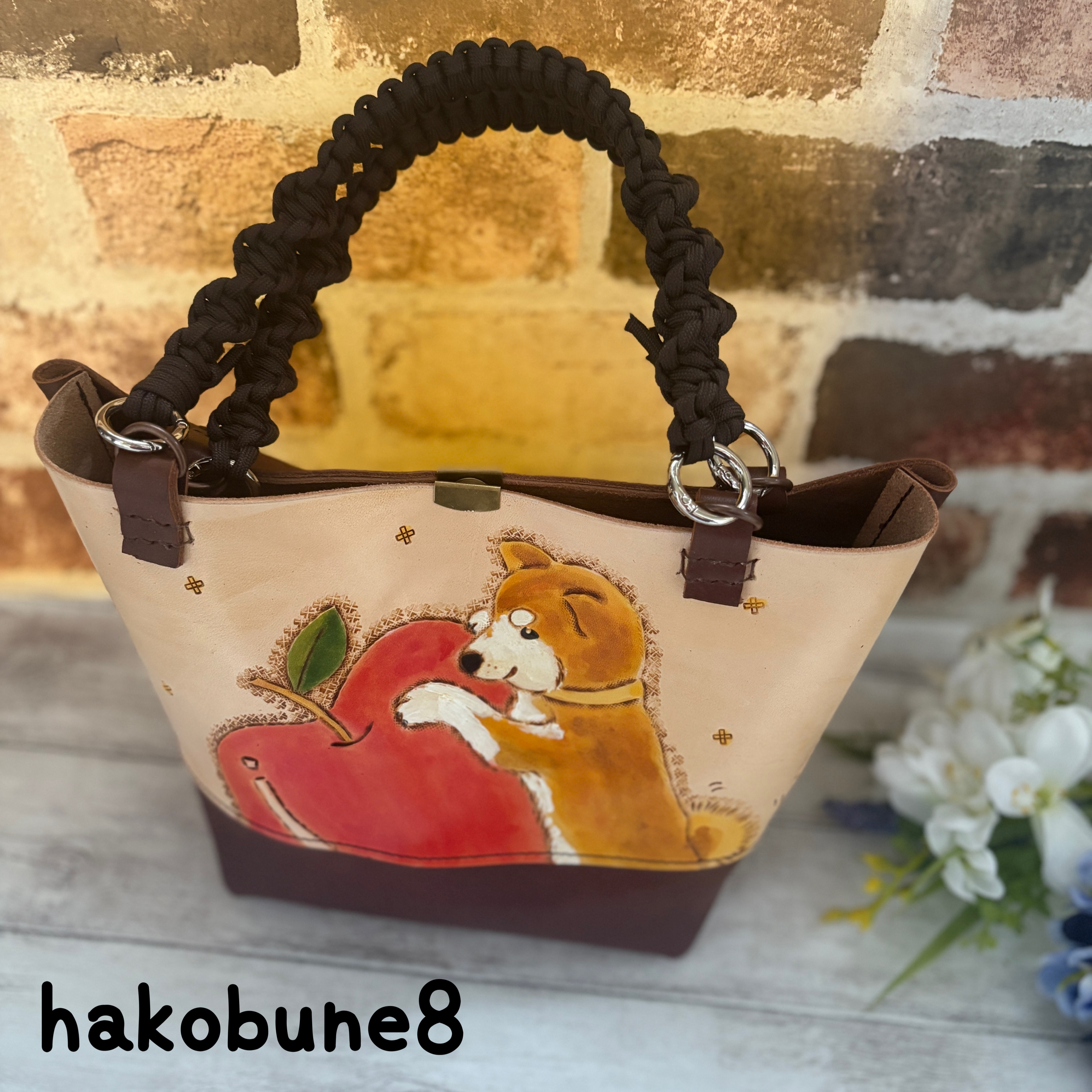 可愛いペットのトートバッグ(オーダーメイド)