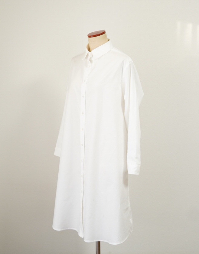 ラスト2点　SALE【ウィンターコットン】　播州織　起毛フランネル　長袖ワンピース