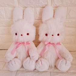 ぬいぐるみ、垂れ耳うさぎ、ハンドメイド、リバティ ぬいぐるみ