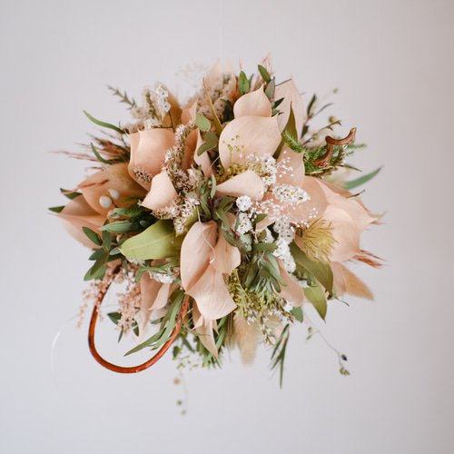春和】 春のフライングボール ドライフラワー リース 花 と 山 通販