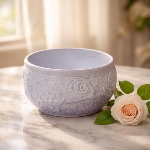 2way】バラの彩りアロマ容器／アロマストーン＆キャンドルホルダー（全