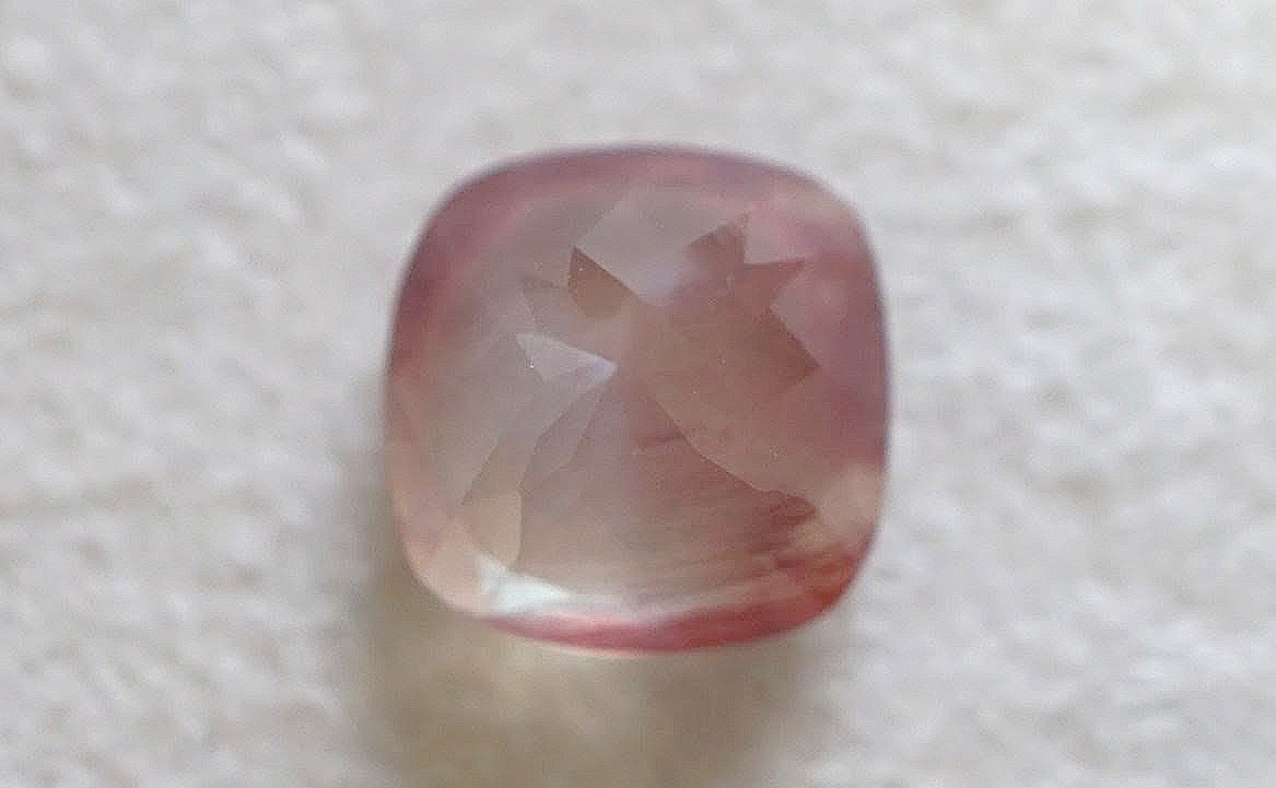 C【９mm】チベット産アンデシンRing〈１８kgp〉