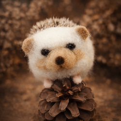 羊毛 フェルト ハリネズミ のおすすめ人気通販 検索結果｜Creema