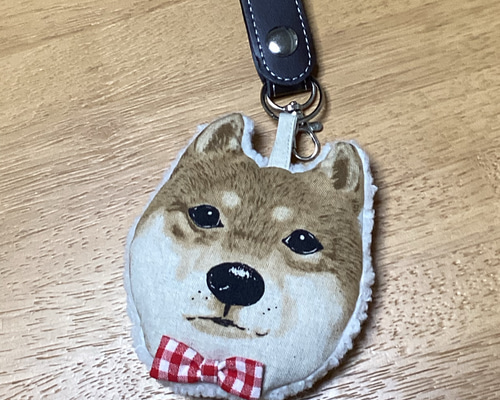 柴犬チャーム」チャーム キーホルダー 柴犬 犬 おもちゃ・ペット小物
