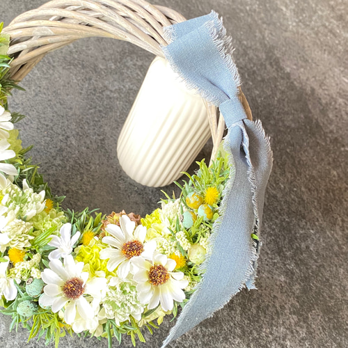 春色のナチュラルハーフリース [ミモザで春の訪れを感じて…] お手入れ