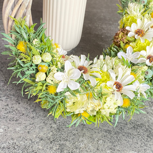 春色のナチュラルハーフリース [ミモザで春の訪れを感じて…] お手入れ