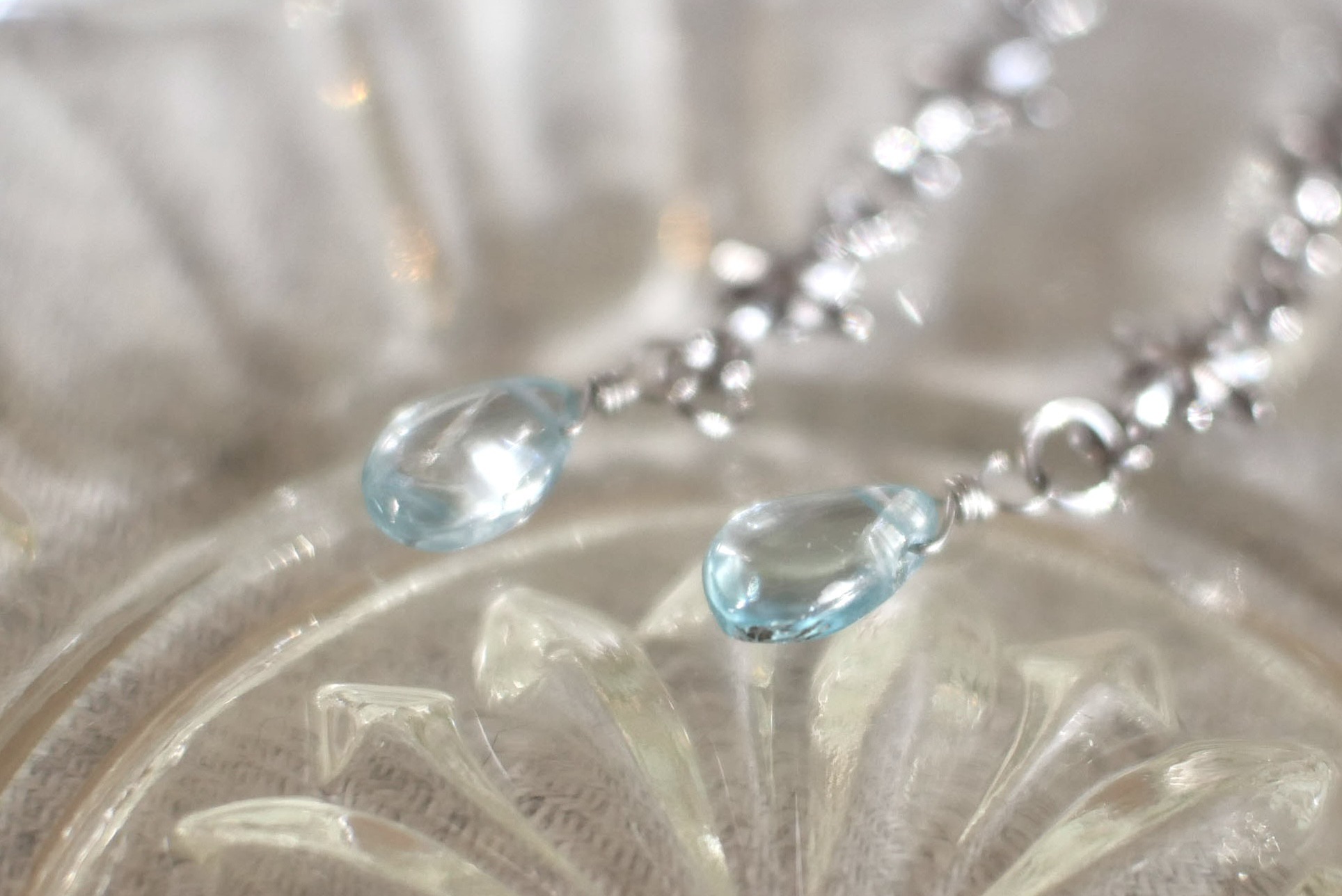 Leise｜かすかな光〈ブルージルコン〉12月誕生石