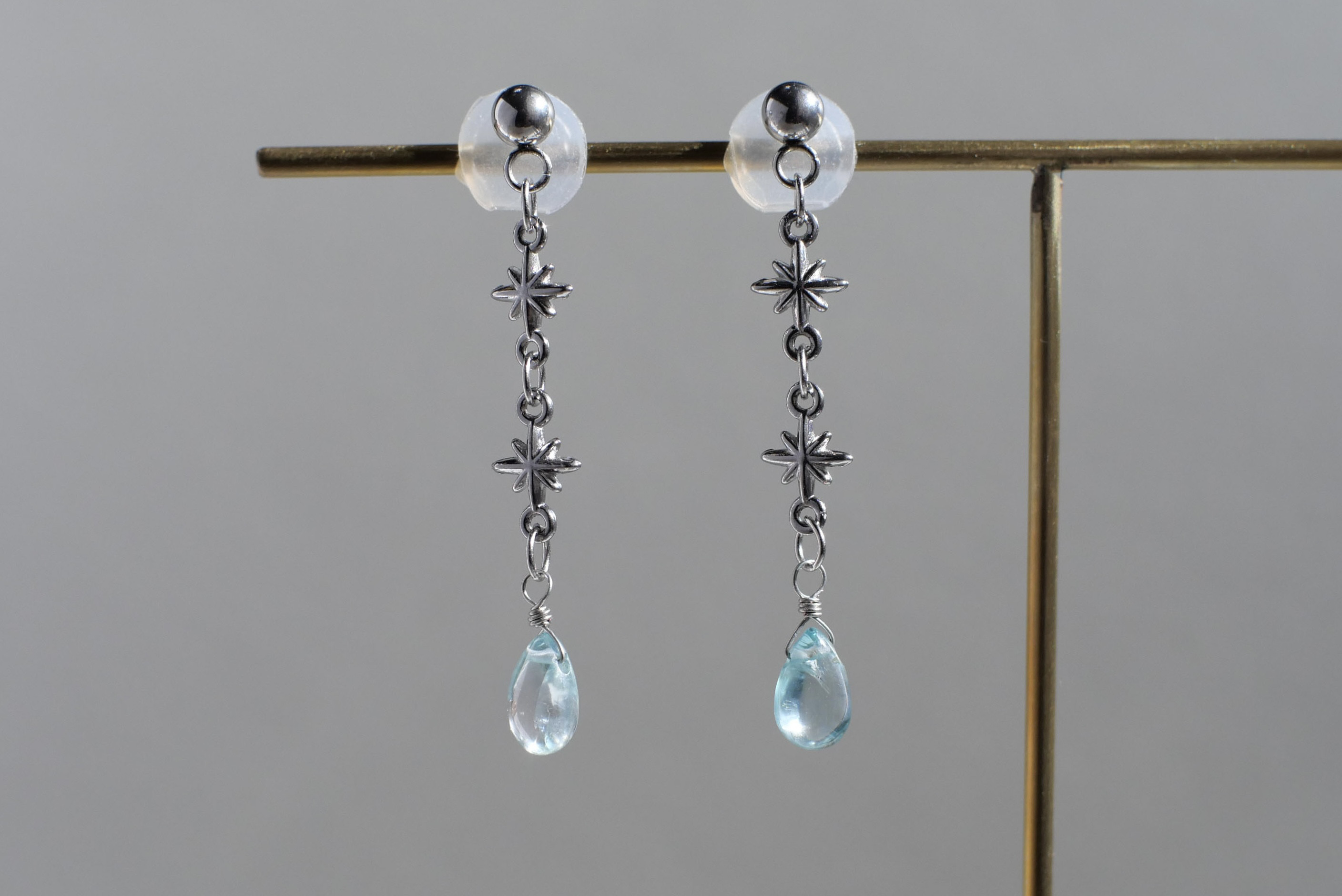 Leise｜かすかな光〈ブルージルコン〉12月誕生石