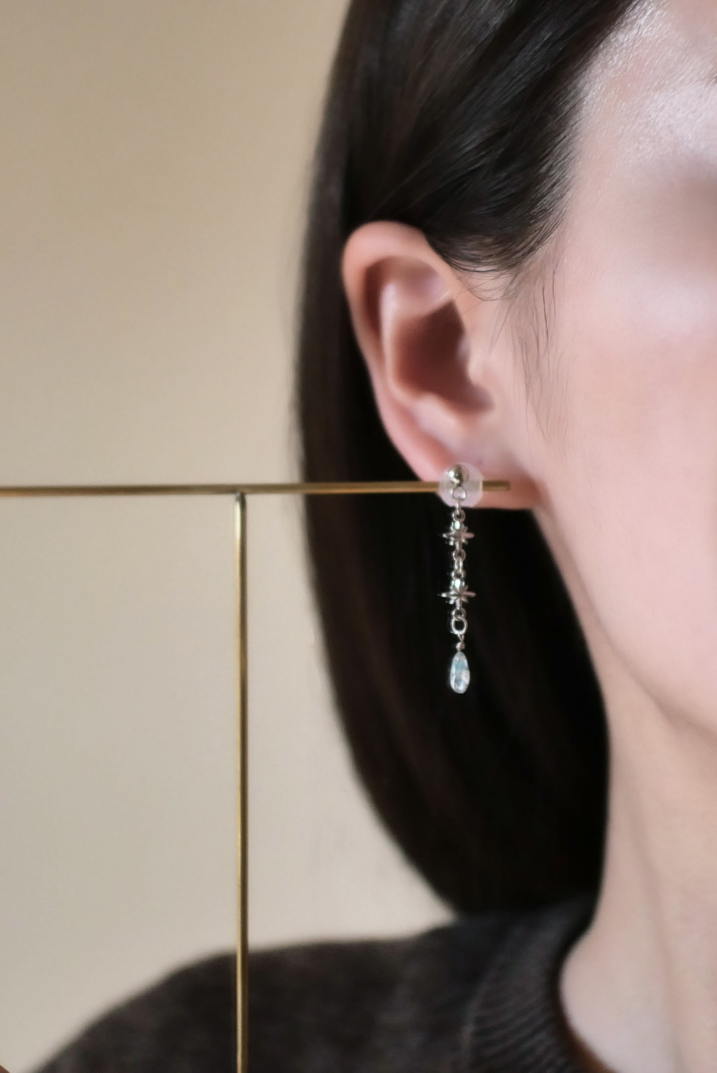 Leise｜かすかな光〈ブルージルコン〉12月誕生石