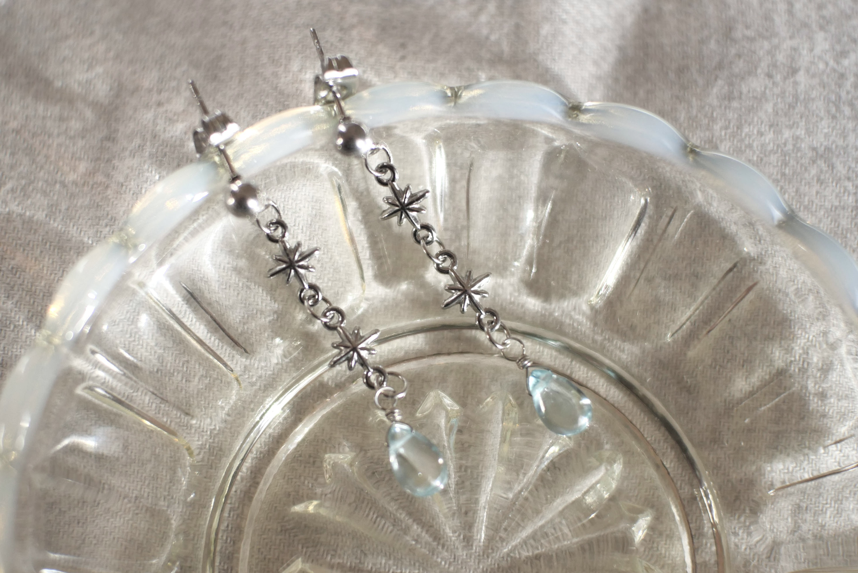 Leise｜かすかな光〈ブルージルコン〉12月誕生石