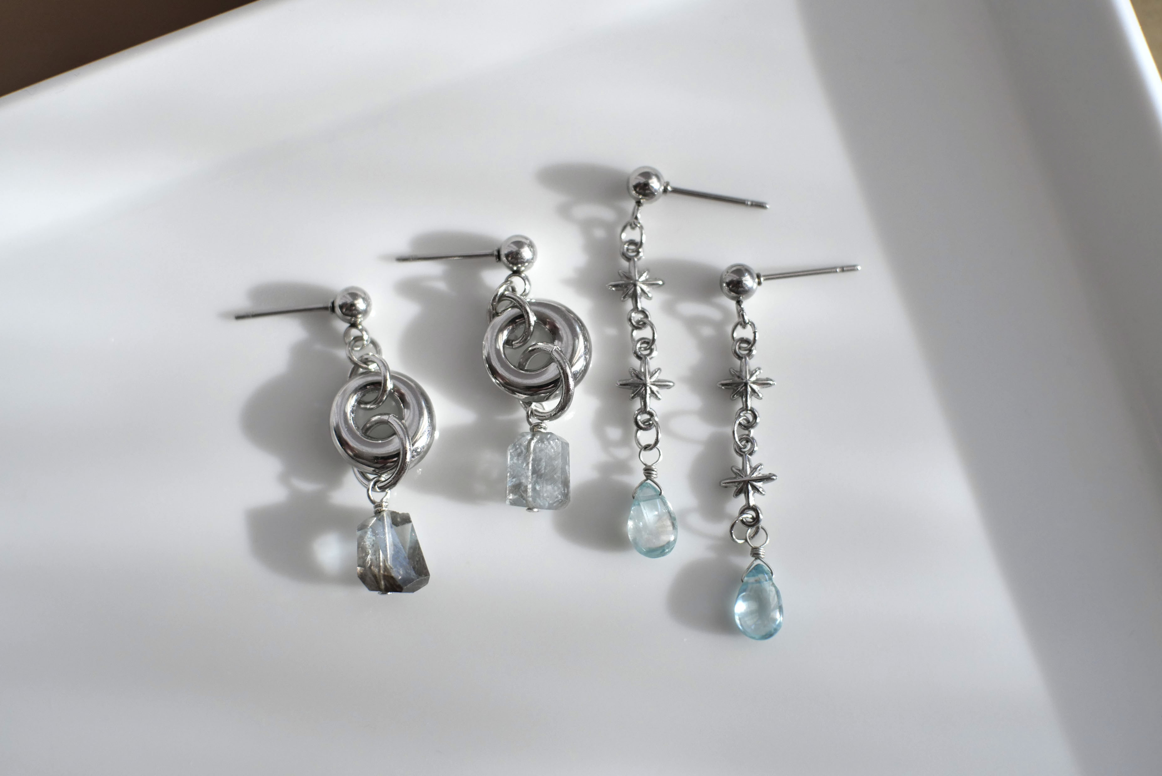 Leise｜かすかな光〈ブルージルコン〉12月誕生石